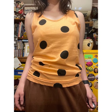 [USED]  ドット♡タンクトップ