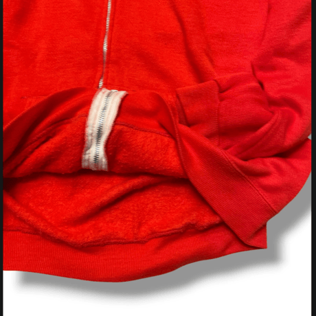 [USED] 70’s〜80's  vintage ZIP PARKA  "RED"