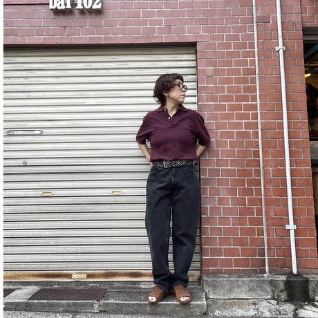 [USED] POLO Ralph Lauren ポロシャツ / バーガンディ