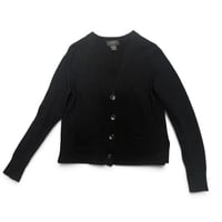 [USED] Merino wool 🐑BLACK カーディガン