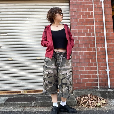 [USED] カモ柄 カーゴshorts