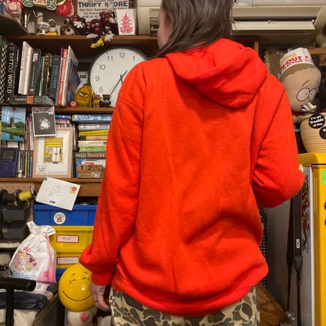 [USED]  RED ZIP PARKA ❤️