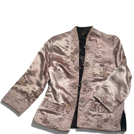 [USED] PINK & BLACK リバーシブル CHINA JKT