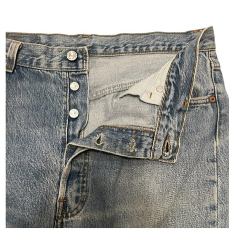 [USED] Levis 501 CUTOFF DENIM  W35