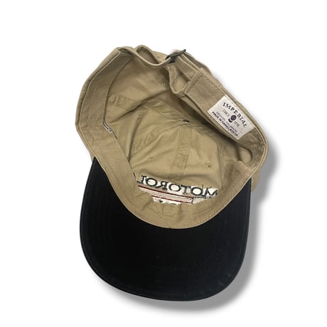 [USED] "MOTOROLA" バイカラー CAP