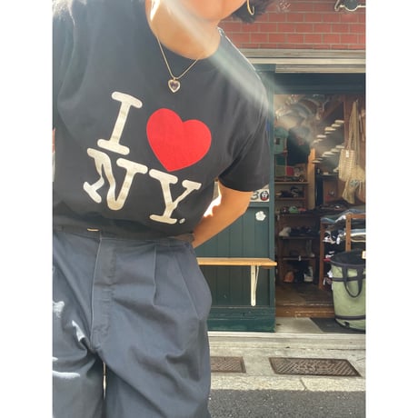 [USED] I♡NY BLACK tee
