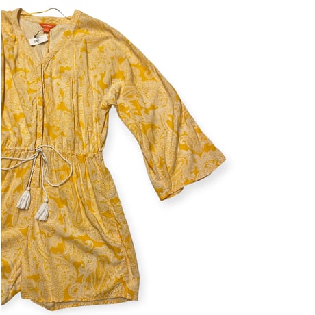 [USED] ベルスリーブの RAYON オールインワン