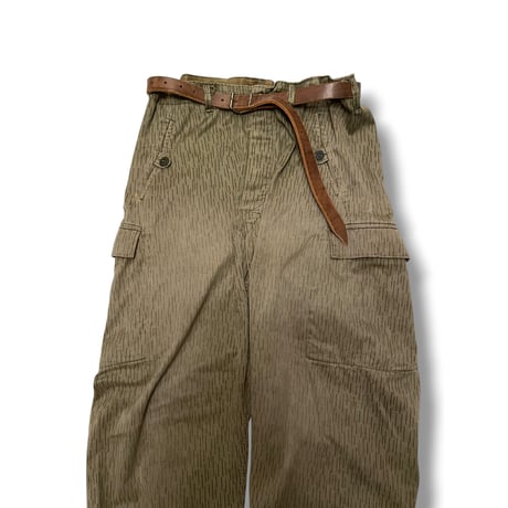 [USED] 70-80's 東ドイツ RAIN DROP CAMO PANTS リメイク