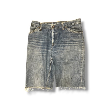 [USED] 70's "Levis L" CUTOFF DENIM SHORTS  W30