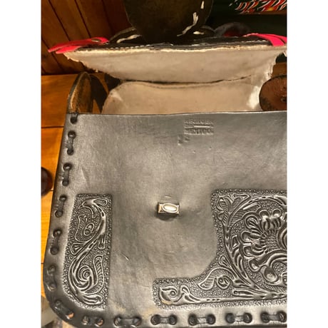 [USED] 70's vintage サドルBAG