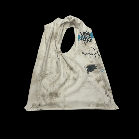 [USED] "MINOR THREAT" Tee  CUTOFF ! BORO