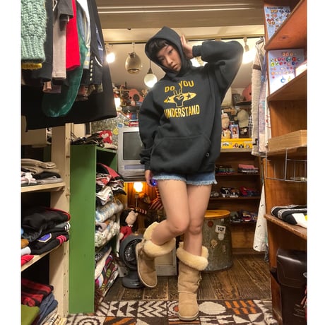 [USED]”DO YOU UNDERSTAND”✌️ hoodie