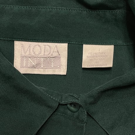 [USED] D.GREEN SILK SHIRTS