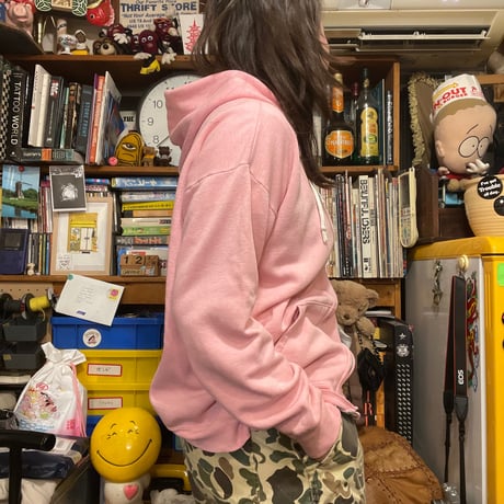 [USED]  P!NK ZIP PARKA🩷