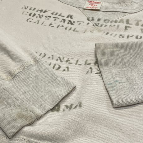 [USED] "DENIM DUNGAREE" ステンシル SWEAT