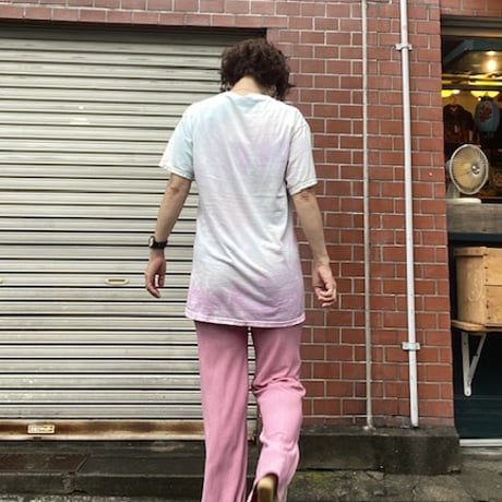 [USED] おネコさんタイダイプリントTee