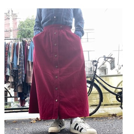 [USED] コーデュロイロングSKIRT
