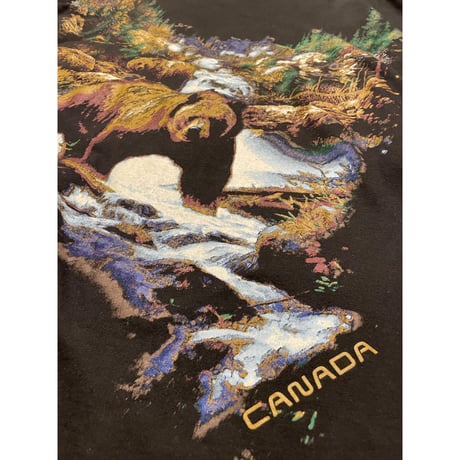 [USED] CANADA リアルくま ロンT / XXL