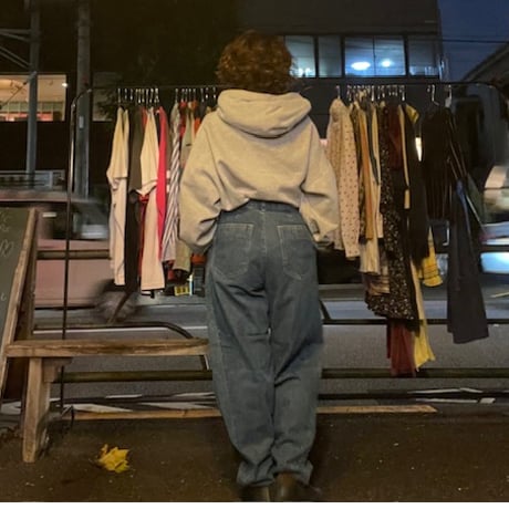 [USED] "ESPRIT" デニム タックパンツ