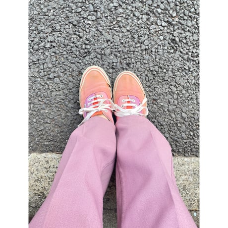 [USED] 80's VANS ERA PINK! / 23cm