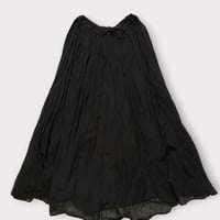 [USED] インド綿BLACK ロングスカート