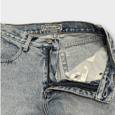 [USED]  fish bornフレアデニムパンツ