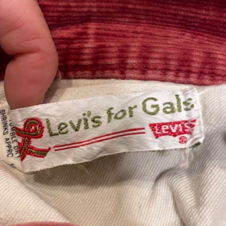 [USED] 70's vintage LEVIS for Gals  コーデュロイ