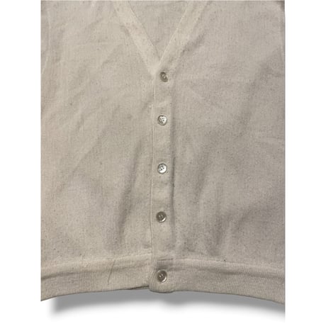 [USED] WHITE ニットカーディガン 🤍