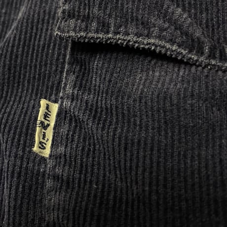 [USED] Levis for Gals “BIG E” ネイビー💙コーデュロイシャツ
