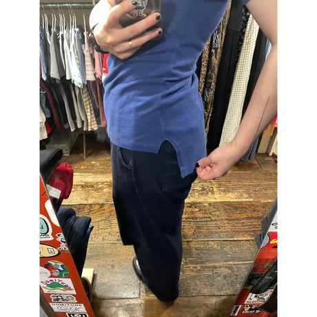 [USED] LACOSTE ポロ BLUE