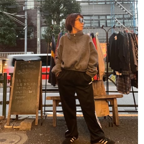 [USED]Gray🩶ショート丈フリース