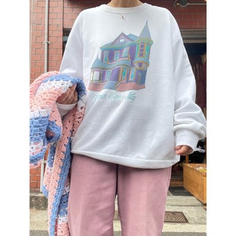 [USED] 90's  ”Victorian cape may” SWEAT