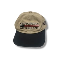 [USED] "MOTOROLA" バイカラー CAP