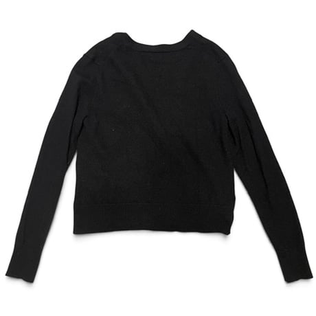 [USED] Merino wool 🐑BLACK カーディガン