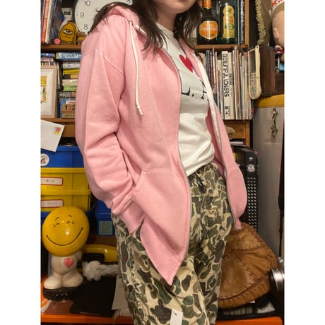 [USED]  P!NK ZIP PARKA🩷