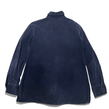 [USED] Levis for Gals “BIG E” ネイビー💙コーデュロイシャツ