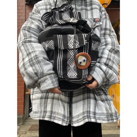 [USED] メキシカン ラグ リュック BLACK