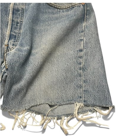 [USED] Levis 501 CUTOFF DENIM  W35