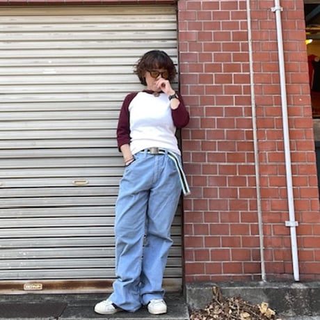 [DEAD STOCK] 70-80's "RUSSELL" ラグランTee