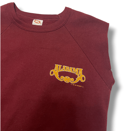 [USED] "ALABAMA" Cutoff vintage SWEAT