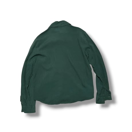 [USED] D.GREEN SILK SHIRTS