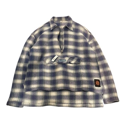 [USED] ハーフZIP♡ワッフル L/S SHIRTS
