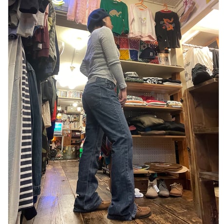 [USED] ”SilverJeans"フレアデニムパンツ