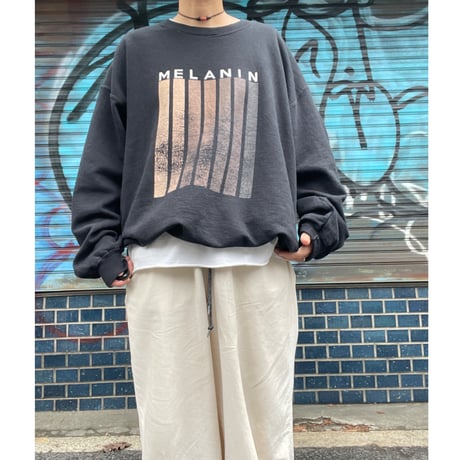 [USED]  "MELANIN" GOOD PRINT SWEAT
