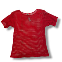 [USED]RED MESH Tee 🔴