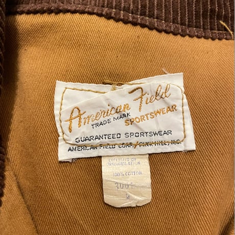 [USED] VINTAGE ハンティングJKT