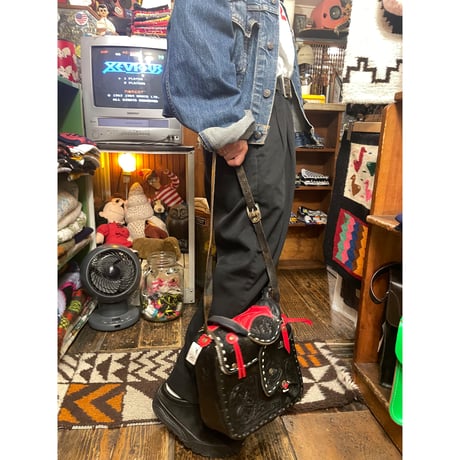 [USED] 70's vintage サドルBAG