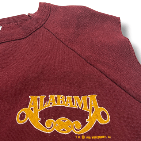 [USED] "ALABAMA" Cutoff vintage SWEAT