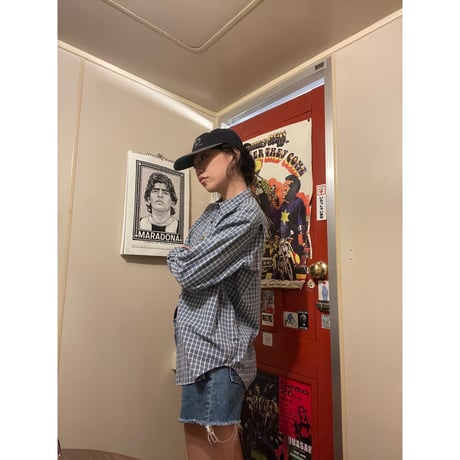 [USED] POLO SPORTチェックSHIRTS