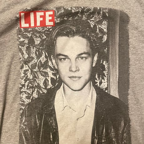 [USED] レオナルド・ディカプリオ "LIFE" Tee